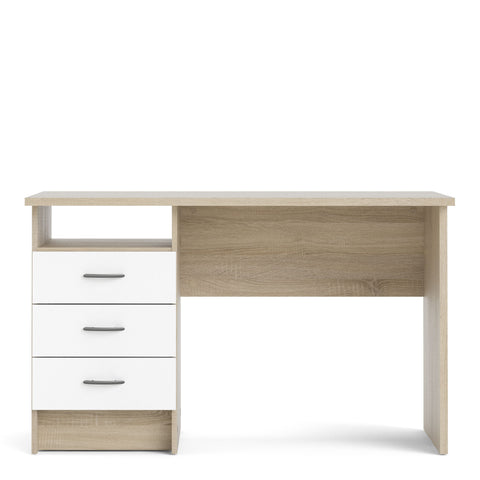 Modern Working Desk with Minimalist Design and Easy Gliding Drawers