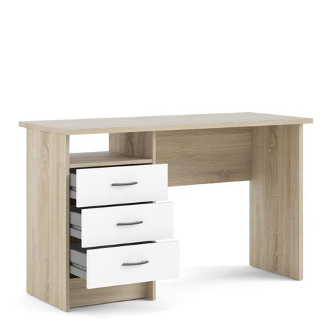 Modern Working Desk with Minimalist Design and Easy Gliding Drawers