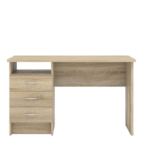 Modern Working Desk with Minimalist Design and Easy Gliding Drawers