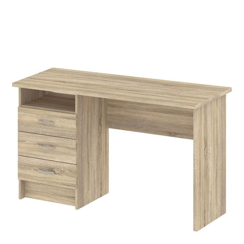 Modern Working Desk with Minimalist Design and Easy Gliding Drawers