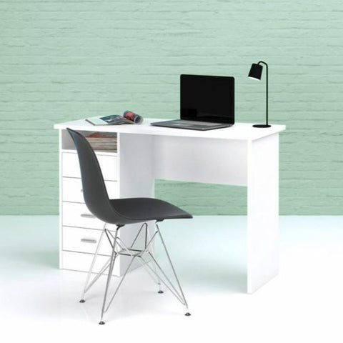 Modern Working Desk with Minimalist Design and Drawers