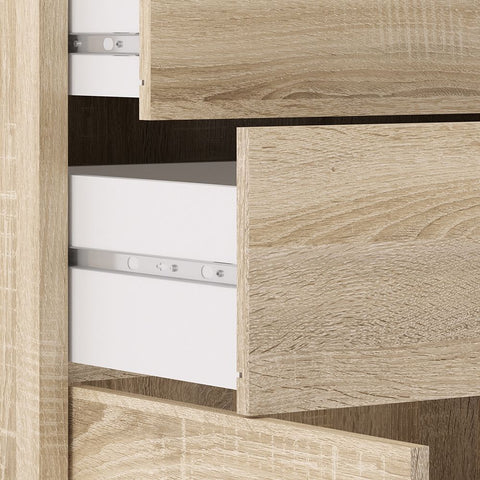Stylish Laminated Board Bookcase with Doors and Extra Storage Shelves