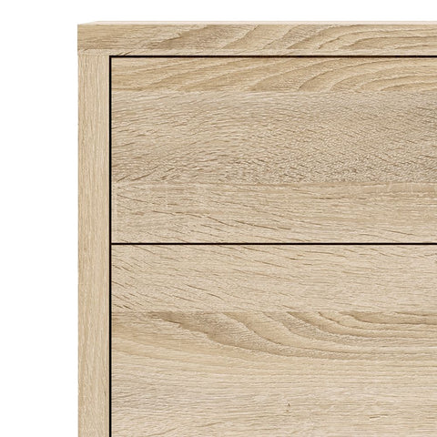 Stylish Laminated Board Bookcase with Doors and Storage Shelves