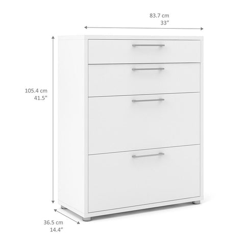 Stylish Laminated Board File Drawer Storage Cabinet