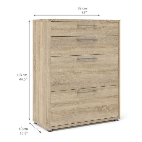 Stylish Laminated Board File Drawer Storage Cabinet
