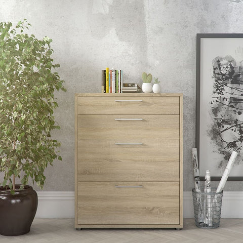 Stylish Laminated Board File Drawer Storage Cabinet