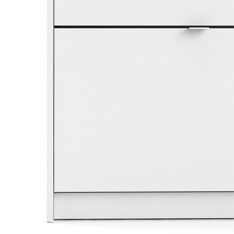 Stylish and Spacious Shoe Cabinet with Flip Down Doors