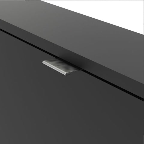 Stylish and Spacious Shoe Cabinet with Flip Down Doors