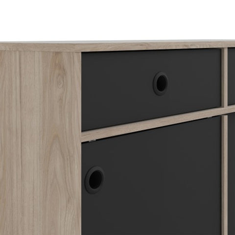 Ferrara Sideboard 2 Cabinet Doors + 2 Drawers with 98cm Width