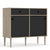 Ferrara Sideboard 2 Cabinet Doors + 2 Drawers with 98cm Width