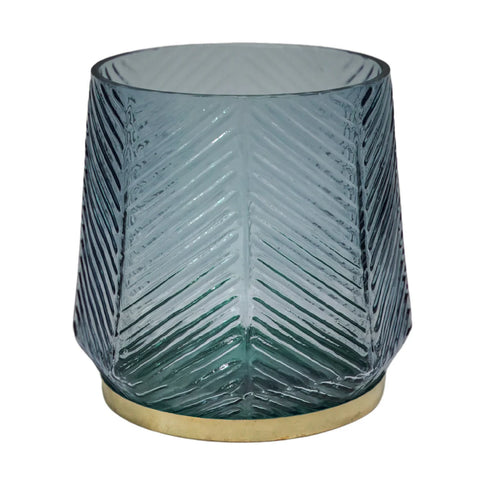 Luxurious Candle Holder with Elegant Embossed Design