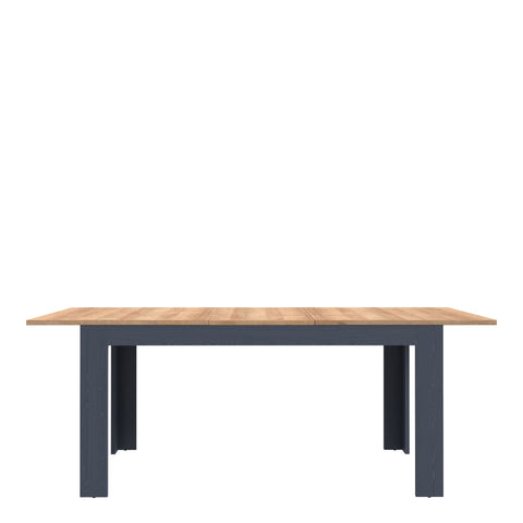 Multi-Use and Versatile Dining Table with Oak Finish and Elegant Rustic Style