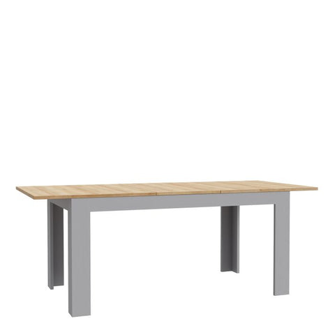 Multi-Use and Versatile Dining Table with Oak Finish and Elegant Rustic Style