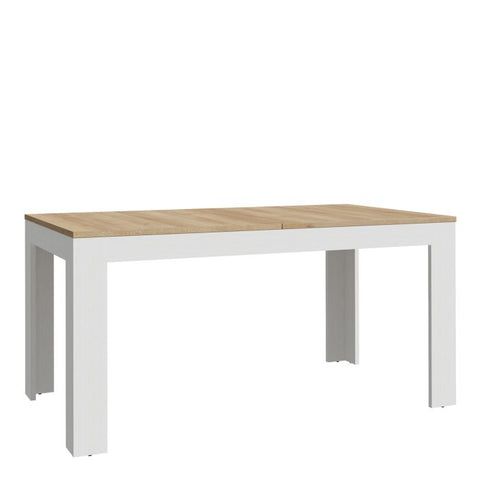 Multi-Use and Versatile Dining Table with Oak Finish and Elegant Rustic Style