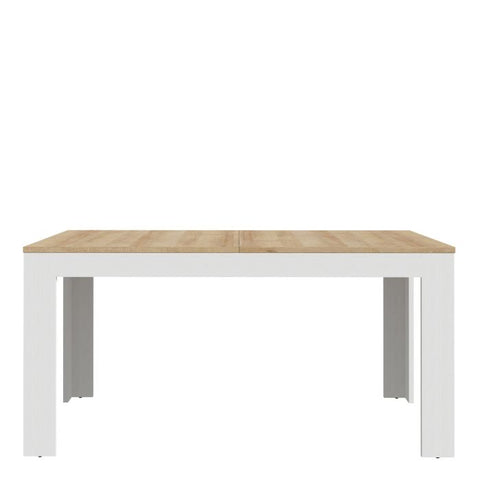 Multi-Use and Versatile Dining Table with Oak Finish and Elegant Rustic Style