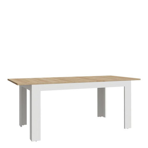 Multi-Use and Versatile Dining Table with Oak Finish and Elegant Rustic Style