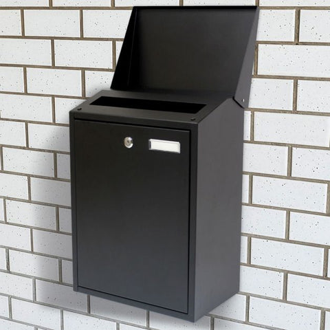 Wall Mounted Premium Steel Lockable Letter Box
