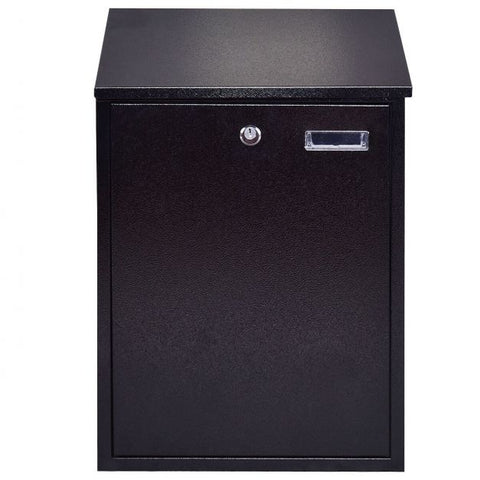 Wall Mounted Premium Steel Lockable Letter Box