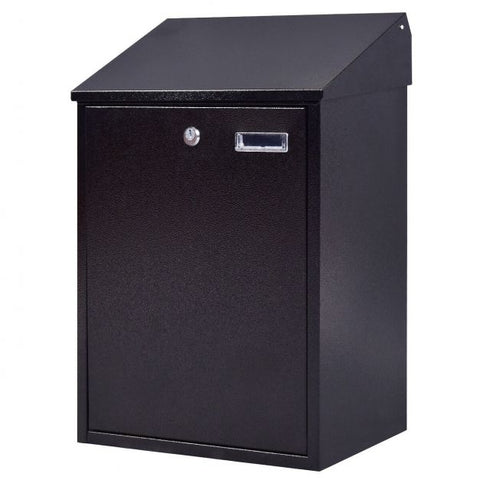 Wall Mounted Premium Steel Lockable Letter Box