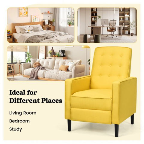 Royal Highbacked Armchair with Extendable Footrest