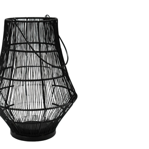 Stylish and Elegant Outdoor Lantern with Wirework Design