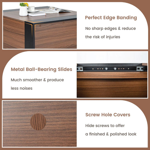 Practical and Stylish Sliding Coffee Table with Square Design and Hidden Storage