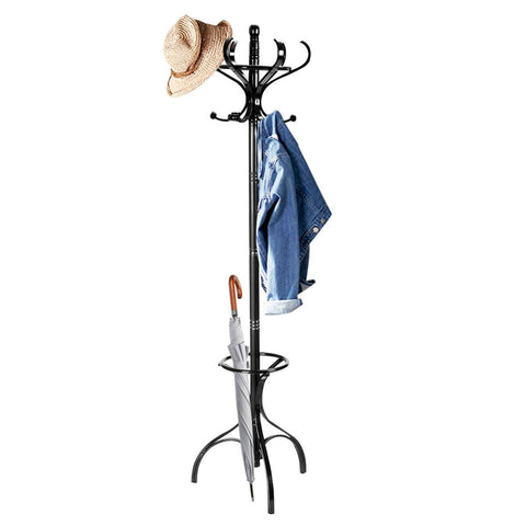 Practical Coat Rack with 360° Rotating Top and Stable Design