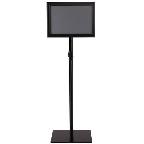 Adjustable A4 Pedestal Display with Protective Covering