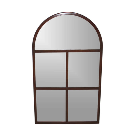 Versatile Outdoor Natural Rust Mirror