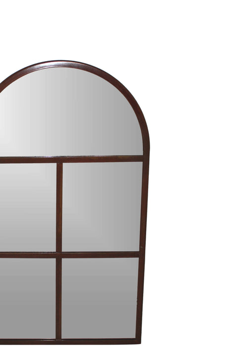 Versatile Outdoor Natural Rust Mirror