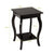 Modern 2 Tier Side Table with Storage and Elegant Curved Legs