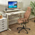 Stylish Modern Office Chair with Ergonomic Recline and Suede Fabric