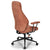 Stylish Modern Office Chair with Ergonomic Recline and Suede Fabric