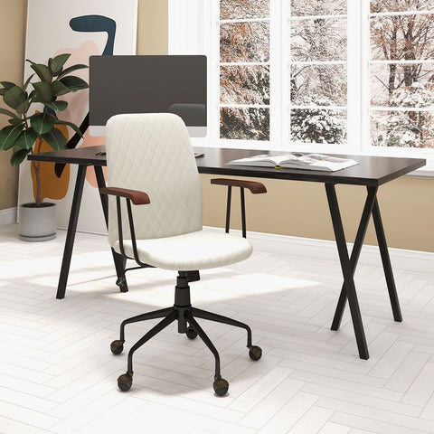 Charming Leisure Swivel Chair with Ergonomic Backrest and Flexible Rotation