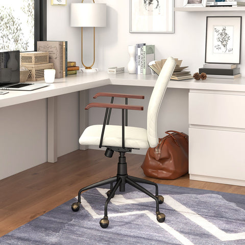 Charming Leisure Swivel Chair with Ergonomic Backrest and Flexible Rotation