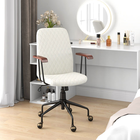 Charming Leisure Swivel Chair with Ergonomic Backrest and Flexible Rotation