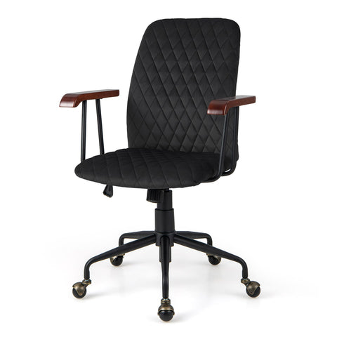 Charming Leisure Swivel Chair with Ergonomic Backrest and Flexible Rotation