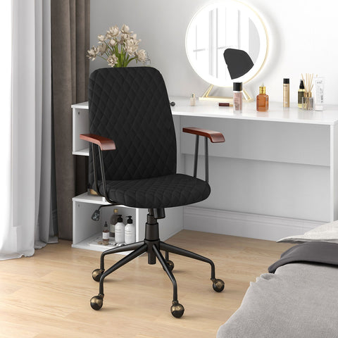 Charming Leisure Swivel Chair with Ergonomic Backrest and Flexible Rotation