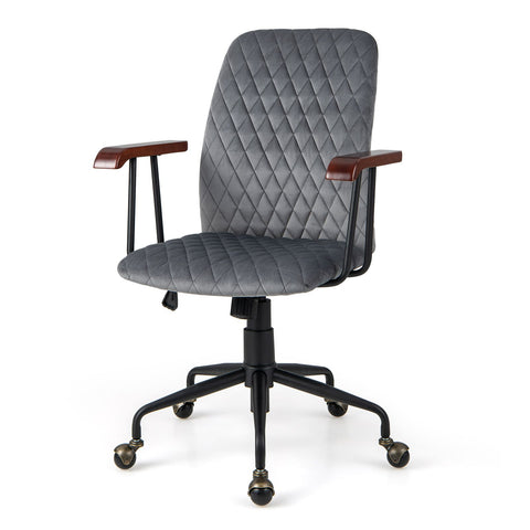 Charming Leisure Swivel Chair with Ergonomic Backrest and Flexible Rotation