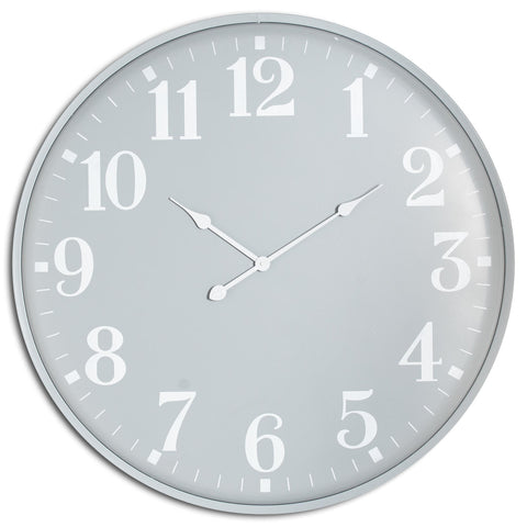 Contemporary Large Wall Clock with Minimalist Artistic Face Design