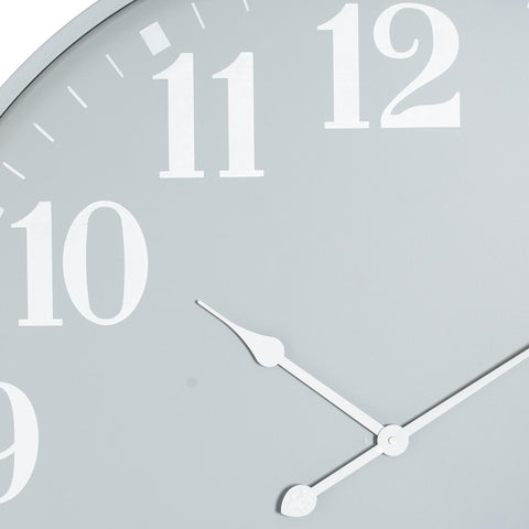 Contemporary Large Wall Clock with Minimalist Artistic Face Design