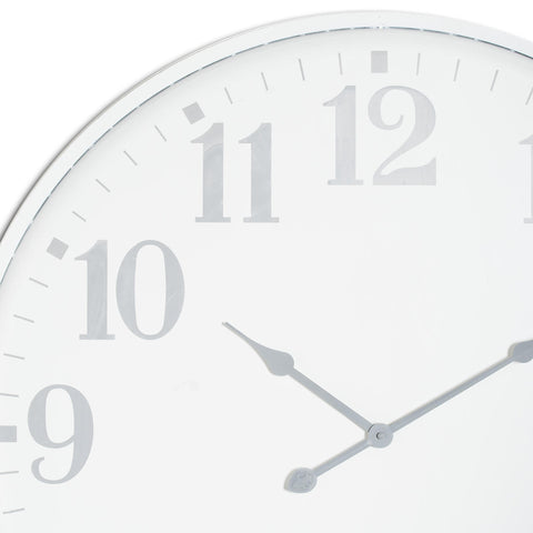 Contemporary Large Wall Clock with Creative Number Design