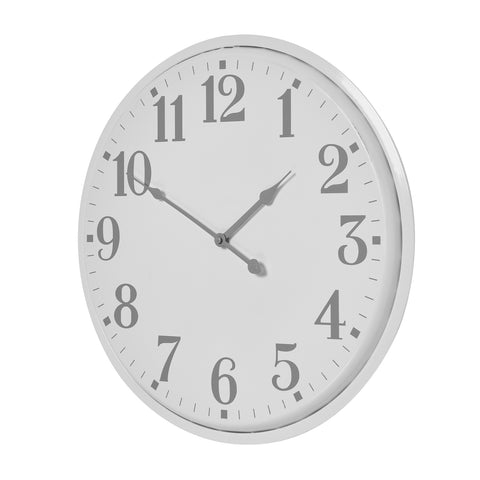 Contemporary Wall Clock with Creative Number Design