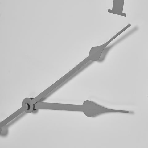 Contemporary Wall Clock with Creative Number Design