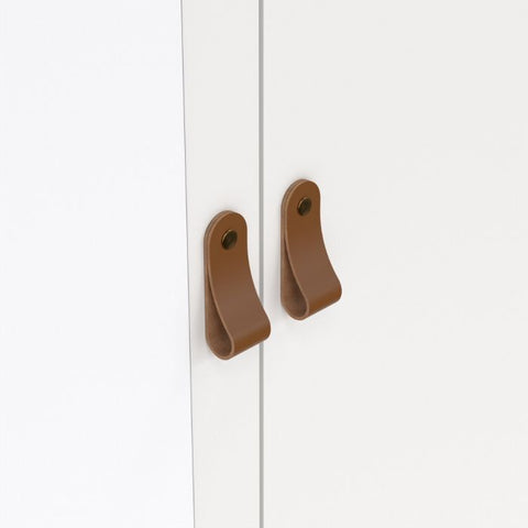 Unique and Stylish Wardrobe with Mirrored Surface Door and Drawers