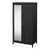 Unique and Stylish Wardrobe with Mirrored Surface Door and Drawers