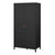 Modern and Simple Wardrobe with Striking Design and Stylish Leather Handles