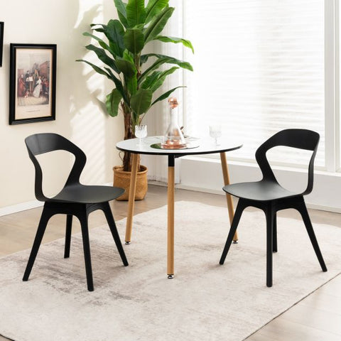Simple Set of 2 Dining Chairs