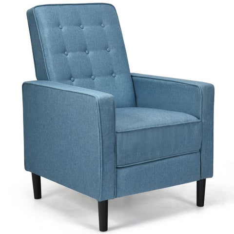 Royal Highbacked Armchair with Extendable Footrest