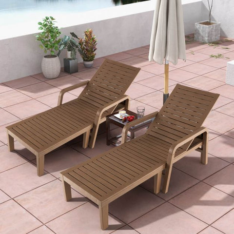 Outdoor Adjustable Lounge Chair
